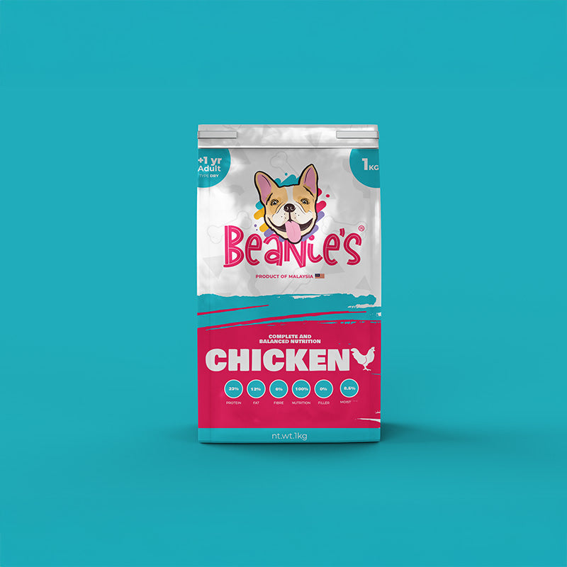 Premium Chicken Kibble – High Protein, Healthy Coat & Digestion – Beanies