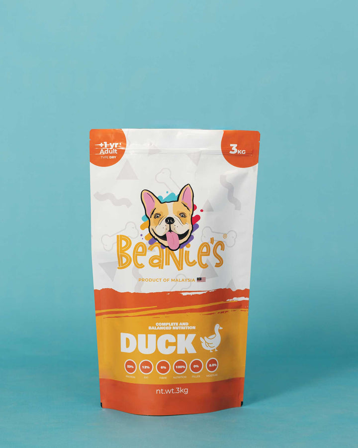 Beanies Adult Dog Food - Duck