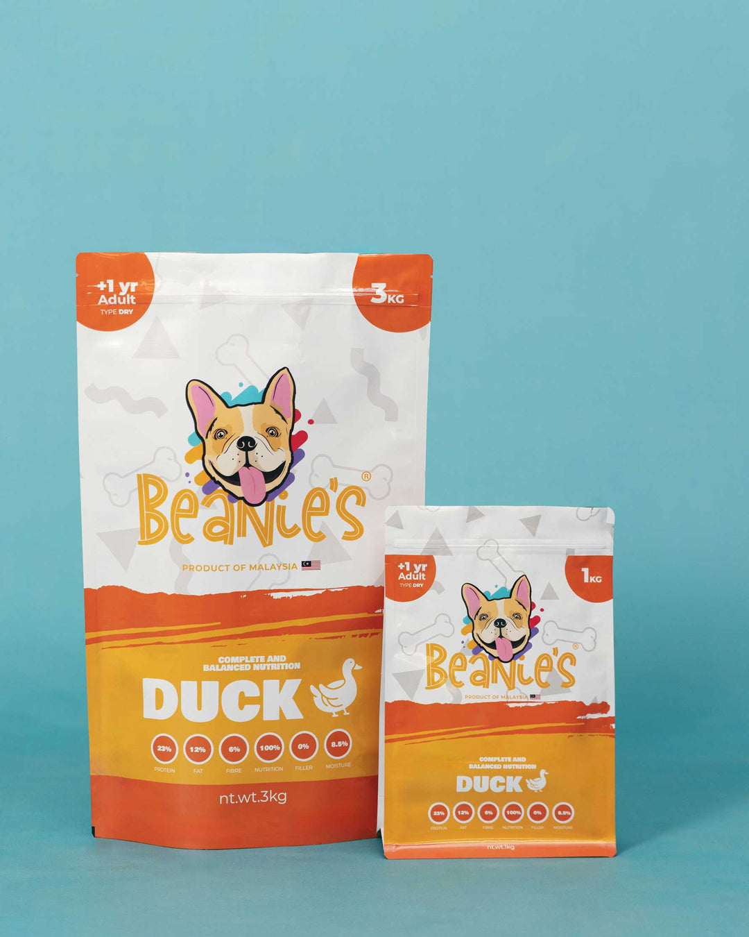 Beanies Adult Dog Food - Duck