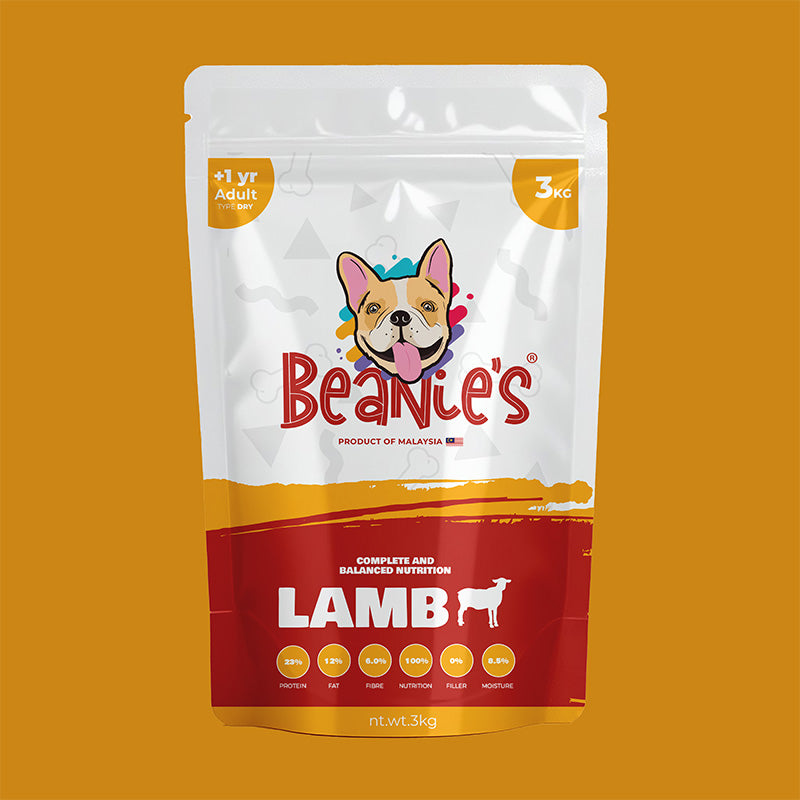 Beanies Adult Dog Food - Lamb