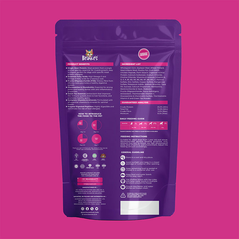 Beanies Adult Small Breed Dog Food